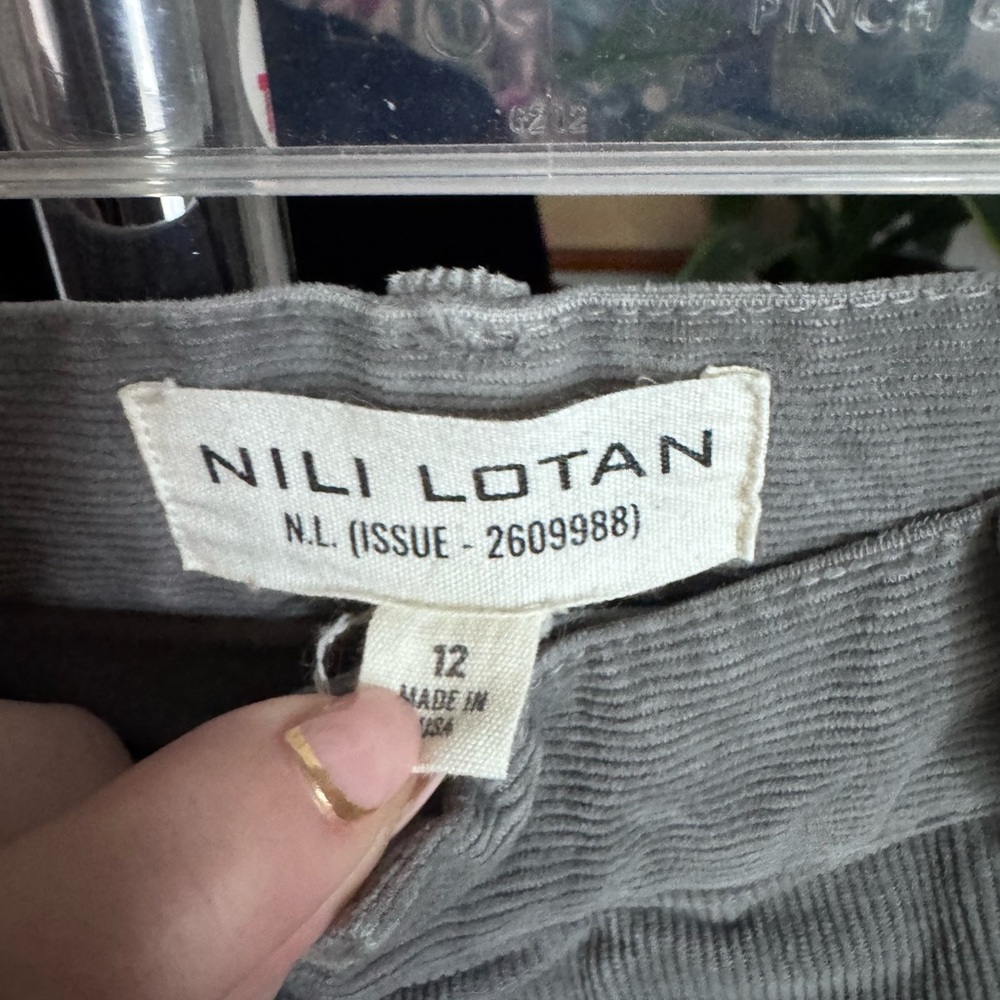 Nili Lotan Shon in Grey Sz 12 Barrel - Picture 8 of 8